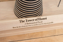 Load image into Gallery viewer, Tower of Hanoi, 64 Disc Wood Puzzle